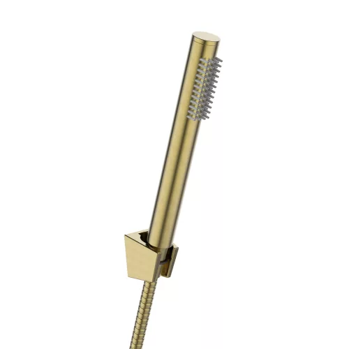 Zuhany csaptelep, Invena Alonia zuhany csaptelep zuhanyszettel, szálcsiszolt arany BN-70-009-V