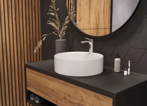 Mosdó csaptelep, Invena Alonia mosdó csaptelep, króm BU-70-001-V