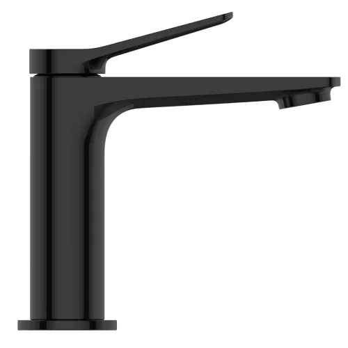 Mosdó csaptelep, Invena Alonia mosdó csaptelep, fényes fekete BU-70-004-V