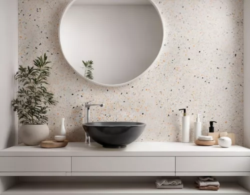 Mosdó csaptelep, Invena Alonia magasított mosdó csaptelep, króm BU-70-W01-V