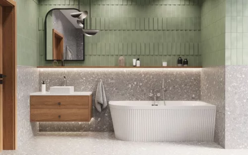 Mosdó csaptelep, Invena Alonia magasított mosdó csaptelep, króm BU-70-W01-V