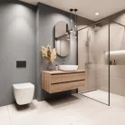 Mosdó csaptelep, Invena Alonia magasított mosdó csaptelep, króm BU-70-W01-V