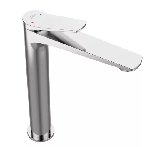 Mosdó csaptelep, Invena Alonia magasított mosdó csaptelep, króm BU-70-W01-V