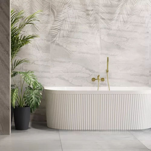 Kádtöltő csaptelep, Invena Alonia kádtöltő csaptelep zuhanyszettel,szálcsiszolt arany BW-70-009-V