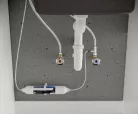 Mosogató csaptelep, Invena Perisa mosogató csaptelep vízszűrővel, fekete BZ-51-F04-V