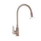 Mosogató csaptelep, Invena Ksanti Slim 2F mosogató csaptelep, bézs BZ-37-003-L