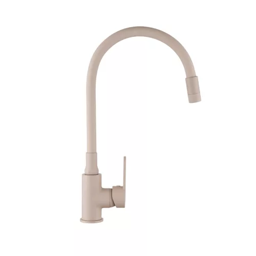 Mosogató csaptelep, Invena Ksanti Slim 2F mosogató csaptelep, bézs BZ-37-003-L