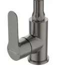 Mosogató csaptelep, Invena Ksanti Slim 2F mosogató csaptelep, grafitszürke BZ-37-005-L