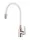 Mosogató csaptelep, Invena Ksanti Slim 2F mosogató csaptelep, fehér/inox BZ-37-I02-L