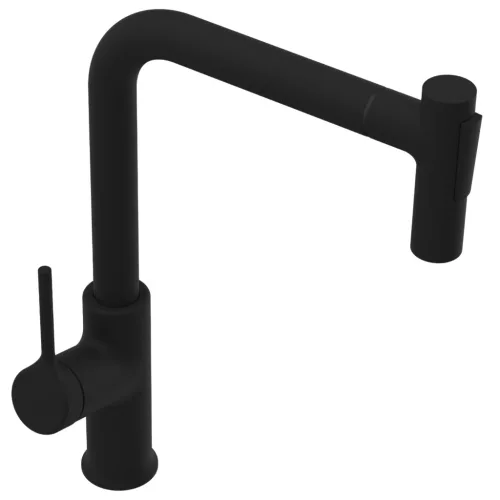 Mosogató csaptelep, Invena Farsala mosogató csaptelep, fekete BZ-40-L04-S