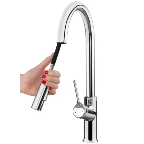 Mosogató csaptelep, Invena Farsala mosogató csaptelep, króm BZ-40-U01-S