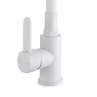 Mosogató csaptelep, Invena Dalis Slim 2F mosogató csaptelep, fehér BZ-64-002-L