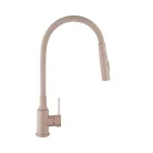 Mosogató csaptelep, Invena Dalis Slim 2F mosogató csaptelep, bézs BZ-64-003-L