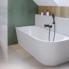 Kád, Invena Glamour kád 170x80 cm, balos AN-02-12L-M