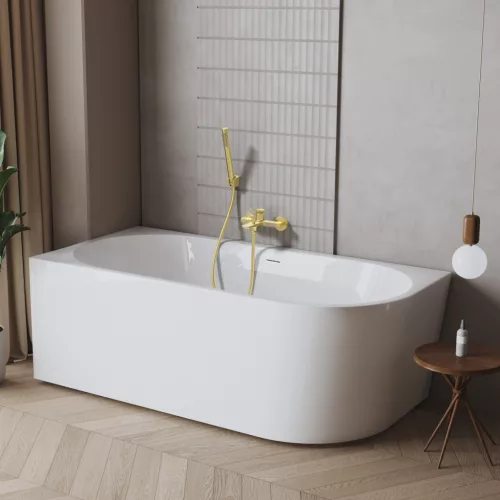 Kád, Invena Astri kád 160x80 cm, balos AN-03-16L-F