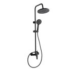 Zuhanyszett, Invena Kalmynos zuhanyszett zuhany csapteleppel, fekete AU-28-004-V