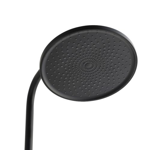 Zuhanyszett, Invena Kalmynos zuhanyszett zuhany csapteleppel, fekete AU-28-004-V