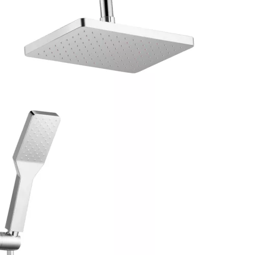 Zuhanyszett, Invena Amfisa zuhanyszett csaptelep nélkül, króm AU-39-001-K