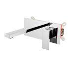 Falba süllyesztett csaptelep, Invena Paros mosdó csaptelep, króm BP-09-U01-L