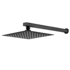 Falba süllyesztett csaptelep, Invena Paros zuhanyrendszer, fekete BS-09-004-L