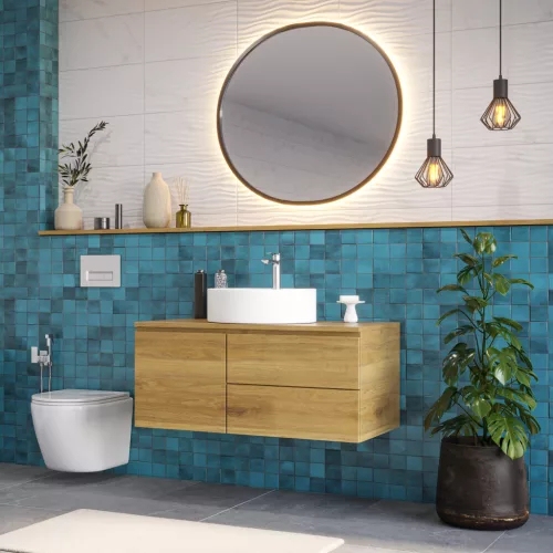 Mosdó csaptelep, Invena Pinios magas mosdó csaptelep, króm BU-92-L01-X