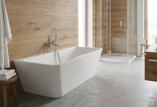 Kád, M-Acryl Iris W falhoz illeszthető kád 170x75 cm