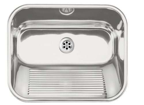 Mosogatótálca, Deante ipari mosogató, 1 medencés, 53,3x43,3 cm, szatén ZYK_0100