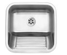 Mosogatótálca, Deante ipari mosogató, 1 medencés, 45x45 cm, szatén ZYK_010A