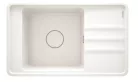 Mosogatótálca, Deante Momi 1 medencés gránit mosogató csepegtetővel, alabástrom ZKM_A11B