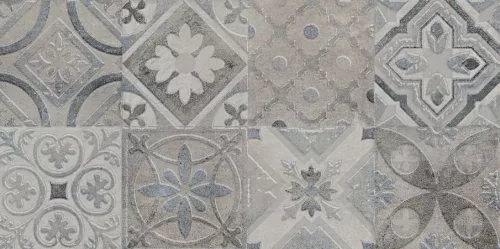 Csempe, Valore Moris Patchwork Grey Rekt. 30x60