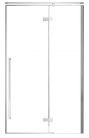 Zuhanyajtó, Wellis Sorrento 100 nyílóajtós zuhanyfal Jobbos Easy Clean bevonattal WC00510