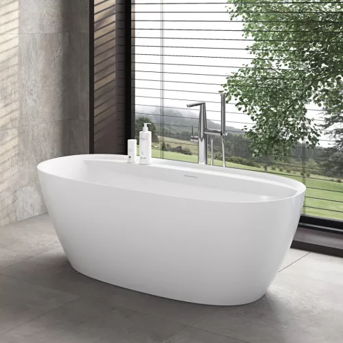 Kád, Wellis Katerini kád, matt fehér 170x80 WK00220