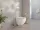WC, Ravak Chrome AquaSpin fali WC, ülökével, fehér X03121