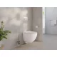 WC, Ravak Chrome AquaSpin fali WC, ülökével, fehér X03121