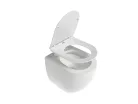 WC, Ravak Chrome AquaSpin fali WC, ülökével, fehér X03121