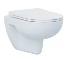 WC, Karag Ria fali rimless wc soft-close ülőkével 1535K