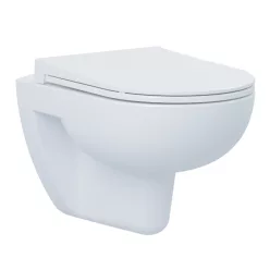 WC, Karag Ria fali rimless wc soft-close ülőkével 1535K