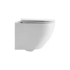WC, Karag Milos fali rimless wc slim, soft-close ülőkével LT 046E-NR