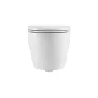 WC, Karag Milos fali rimless wc slim, soft-close ülőkével LT 046E-NR