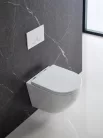 WC, Karag Milos fali rimless wc slim, soft-close ülőkével LT 046E-NR