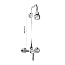   Zuhanyszett, Mofém Mambo-5 zuhany csaptelep fix felszállócsővel 812883100