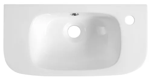 Mosdó, Aqualine Kia kerámia mosdó 49x25 cm NP405