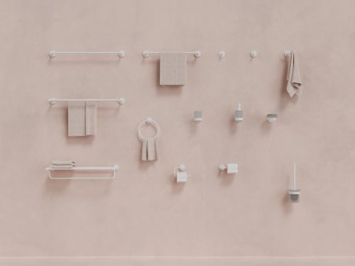 WC papír tartó, Ravak Kona wc papír tartó, matt fehér X07P1319