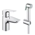 Mosdó csaptelep, Grohe BauEdge mosdó csaptelep bidézuhannyal, króm 23757001