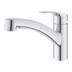   Mosogató csaptelep, Grohe Eurosmart mosogató csaptelep kihúzható fejjel, króm 30305001