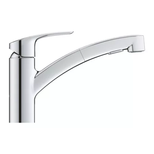 Mosogató csaptelep, Grohe Eurosmart mosogató csaptelep kihúzható fejjel, króm 30305001