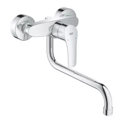   Mosogató csaptelep, Grohe Eurosmart fali mosogató csaptelep, króm 32224003