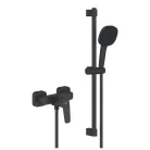 Zuhany csaptelep, Grohe Cubeo sínes zuhanyszettel, matt fekete 1018252430