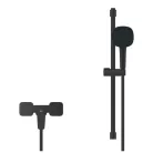 Zuhany csaptelep, Grohe Cubeo sínes zuhanyszettel, matt fekete 1018252430
