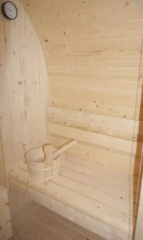 Szauna, Sanotechnik Island L kétszemélyes, kültéri finn szauna F90120